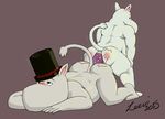  anal ass_to_ass dildo father father_and_son leevi_(artist) male moomin moominpappa moomintroll parent sex_toy son the_moomins 