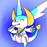  anthro bottle cub diaper dragon pacifier puzzle_&amp;_dragons simple_background syrup_(p&amp;d) tiramizu_(artist) video_games young 