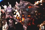  beam_rifle cannon delta_plus energy_gun explosion gm_iii gun gundam mecha no_humans nt-d sandrum shield unicorn_gundam weapon 