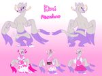  ambiguous_gender anthro candychameleon clothed clothing english_text eyewear glasses mienshao model_sheet nintendo nude pok&eacute;mon solo standing text video_games 