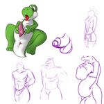  abs animal_genitalia anthro anus autofellatio balls barefoot biceps big_balls big_penis butt clothed clothing disembodied_penis dragon erection eyes_closed genital_slit horn kotetsu_rexen lizard lying male manly mario_bros masturbation muscular navel nintendo nude on_back open_mouth oral pecs penis presenting presenting_hindquarters reptile saliva scalie sex sketch slit smile speedo spread_legs spreading standing swimsuit thick_penis tongue tongue_out uncut underwear video_games yoshi 