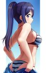  ass bikini bodysuit love_live!_sunshine!! matsuura_kanan shiimai swimsuits undressing 