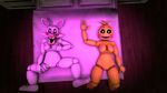  2016 3d_(artwork) animatronic anthro avian bed bird breast_grab breasts canine chicken creepy digital_media_(artwork) duo female five_nights_at_freddy&#039;s five_nights_at_freddy&#039;s_2 fox hand_on_breast hi_res looking_at_viewer lying machine mammal mangle_(fnaf) nipples non-mammal_breasts nude on_bed open_mouth pinup pose pussy robot smile source_filmmaker spread_legs spreading teeth tongue toy_chica_(fnaf) video_games xboxking37 