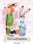  2016 canine comic disney female fennec finnick fox japanese_text judy_hopps lagomorph male mammal namagakiokami nick_wilde rabbit text translation_request zootopia 