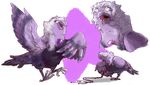 alternate_species amethyst_(steven_universe) avian bird cartoon_network crying duo expressions female flying front_view headshot_portrait iguanamouth looking_down multiple_images open_mouth pigeon portrait solo spread_wings standing steven_universe tears whip wings 