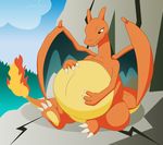  charizard female nintendo pok&eacute;mon pregnant solo video_games xniclord789x 