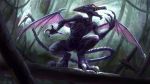  alien barefoot claws detailed dragon feral glowing glowing_eyes male metroid nintendo nude open_mouth reptile ridley scalie sharp_claws sharp_teeth solo space_dragon_(metroid) teeth toe_claws tongue tongue_out video_games wings xander_brown yellow_eyes 