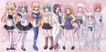  aisia crease da_capo erika_murasaki fixme hanasaki_akane kayura_yuka leotard maid megane mitsumomo_mam sawai_maya seifuku takanashi_mahiru takano_yuki tanihara_natsuki tateha thigh-highs tsukishima_koko yoshino_sakura yukata yukimura_anzu 