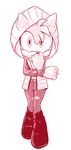  2016 amy_rose anthro belt black_nose boots clothing female footwear hair hecticarts hedgehog hoodie jacket mammal pink_hair smile solo sonic_(series) video_games 