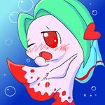  &lt;3 blush bubble crying drooling female fin fish marine masturbation mattel open_mouth pussy pussy_juice red_eyes saliva solo tatwuyan tears the_legendary_starfy_(series) underwater water 