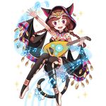  :d animal_ears animal_hood anklet arabian_clothes arm_up armlet artist_request bandeau bangs bare_shoulders barefoot beads beamed_eighth_notes beamed_sixteenth_notes black_legwear black_skirt blunt_bangs blush bracelet braid breasts bridal_legwear brown_hair cat_ears cat_hood cat_tail circlet doily earrings eighth_note eyebrows_visible_through_hair fake_animal_ears fake_tail fang feet floating_hair frilled_skirt frills full_body gem glowing hair_ornament hand_up happy holding holding_instrument hood instrument invisible_chair jewelry knees_together_feet_apart lace lace-trimmed_thighhighs leg_cutout long_hair looking_at_viewer mandolin medium_breasts miniskirt musical_note necklace official_art open_mouth parted_bangs purple_eyes quarter_note shawl single_earring sitting skirt smile solo staff_(music) striped tail tail_ring thighhighs thighlet toeless_legwear topaz_(stone) transparent_background twin_braids uchi_no_hime-sama_ga_ichiban_kawaii vertical_stripes wednesday_(uchi_no_hime-sama) 
