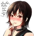  blush commentary_request final_fantasy final_fantasy_xv go-it iris_amicitia looking_at_viewer open_mouth short_hair simple_background smile solo thai white_background 