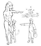  anthro breeding_season cat equine feline female horse human lemurlemurovich male mammal 