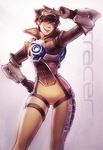  1girl female overwatch solo tracer 