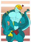  &lt;3 2016 5_fingers abs anthro biceps big_biceps big_muscles big_quads biped blue_scales border bulge claws clothed clothing collared_lizard colored demondragoncyan digital_drawing_(artwork) digital_media_(artwork) flaccid flexing front_view green_eyes grin humanoid_hands jockstrap lizard looking_at_viewer male manly monroe_(monroethelizard) muscular muscular_male navel obliques open_mouth orange_background pecs penis pinup portrait pose quads red_background red_clothing reptile scales scalie simple_background smile snout solo standing tailwag teeth three-quarter_portrait tongue topless triceps underwear vein white_background yellow_scales 