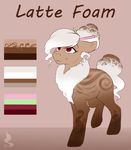  equine fan_character female feral hair hooves mammal model_sheet my_little_pony nude silentwulv smile solo standing white_hair 
