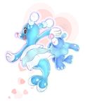  &lt;3 blue_body brionne cute duo estefanoida looking_at_viewer looking_back mammal marine nintendo pinniped pok&eacute;mon popplio seal tongue tongue_out video_games 