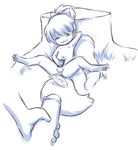  anal anal_penetration animal_humanoid aogami balls canine child cub disembodied_penis erection fox fox_demon fox_humanoid humanoid inuyasha lying male mammal masturbation motion_blur nipples nude on_back one_eye_closed penetration penis shippou spread_legs spreading young 