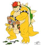  anthro armband balls big_balls big_penis bowser bull_ride_position canine claws clothing crossover cum cum_on_hand duo erection forced fox fox_mccould horn huge_penis humanoid_penis imminent_rape koopa larger_male male male/male mammal mario_bros nintendo nude open_mouth partially_retracted_foreskin penis precum reptile scalie shell size_difference smaller_male spikes star_fox teeth toe_claws torn_clothing uncut video_games wolfblade 