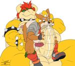  anal anal_fingering animal_genitalia animal_penis anthro armband balls big_balls big_dom_small_sub big_penis bowser canine canine_penis claws clothing collar cum cum_in_mouth cum_inflation cum_inside duo erection fellatio fingering forced forced_oral fox fox_mccloud fur horn huge_penis humanoid_penis inflation interspecies knot koopa larger_male male male/male mammal mario_bros nintendo nipples nude oral oral_penetration penetration penis raised_tail rape reptile scalie sex shell size_difference smaller_male smile spikes star_fox toe_claws torn_clothing video_games wolfblade 