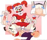  &lt;3 &lt;3_eyes animatronic baby_(fnafsl) blush clothing cowgirl_position digital_media_(artwork) eggshoppe female five_nights_at_freddy&#039;s green_eyes hair hi_res human humanoid machine male male/female mammal microphone not_furry on_top open_mouth penetration penis pigtails pussy red_hair red_nose robot sex shirukawaboulevard simple_background sister_location skirt smile sound_effects spread_legs spreading vaginal vaginal_penetration video_games x-ray 