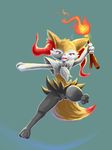  braixen dengon nintendo pok&eacute;mon pussy simple_background video_games 