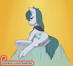  animal_genitalia animal_pussy clitoral_winking clitoris cloudy_quartz_(mlp) earth_pony equine equine_pussy female feral friendship_is_magic horse mammal mature_female my_little_pony patreon pony pussy sewlde solo watermark 
