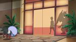  2boys animated animated_gif charizard dark_skin kaki_(pokemon) litten multiple_boys pikachu pokemon pokemon_(anime) pokemon_sm pokemon_sm_(anime) rotom rotom_dex running satoshi_(pokemon) 