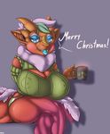  bedroom_eyes big_breasts blush breasts chest_tuft christmas clothing crossed_legs cup devilbluedragon erect_nipples fuzzy glowing half-closed_eyes hi_res holidays horn huge_breasts kobold looking_at_viewer mane nipples open_mouth panties partially_closed_eyes prehensile_tail quila_(character) scalie seductive steam sweater thick_thighs tuft underwear voluptuous zodiac_sign 
