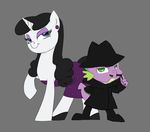  boris_badenov clothed clothing crossover dragon duo equine facial_hair fan_character fedora female friendship_is_magic fur hair hat horn horse looking_at_viewer male mammal mustache my_little_pony natasha_fatale open_mouth pony rocky_and_bullwinkle simple_background smile spike_(mlp) teeth unicorn unknown_artist 
