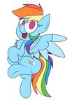  alpha_channel chest_tuft cutie_mark equine female friendship_is_magic hair looking_at_viewer mammal mr_rottson multicolored_hair my_little_pony open_mouth pegasus rainbow_dash_(mlp) solo tongue tuft wings 
