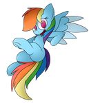  alpha_channel chest_tuft equine female friendship_is_magic hair looking_at_viewer mammal mr_rottson multicolored_hair my_little_pony open_mouth pegasus rainbow_dash_(mlp) solo tuft wings 