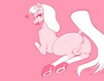  &lt;3 anus blush butt equine eyelashes female hay-dy_la_mare horse it&#039;s_a_grand_old_nag lips mammal pink_theme pussy solo unknown_artist 