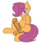  alpha_channel balls crossgender cub dickgirl equine erection friendship_is_magic hair hair_over_eye intersex looking_at_viewer mammal mr_rottson my_little_pony pegasus penis purple_hair scootaloo_(mlp) sitting smile solo teeth vein wings young 
