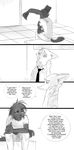  2016 anthro black_and_white canine clothed clothing comic dialogue disney english_text fox inter_schminter lagomorph male mammal max_midnight monochrome nick_wilde police_uniform rabbit spintherella text uniform zootopia 