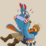  &lt;3 anthro avian bird blush boots bulge butt cheek_bulge clothed clothing daftpatriot duo erection eye_contact footwear forced forced_oral fully_clothed holding_penis humanoid humanoid_on_anthro hylian kass_(zelda) link looking_down male male/male mostly_nude musical_note naughty_face nintendo one_eye_closed open_mouth oral oral_penetration penetration penis pinned pointy_ears sex straddling the_legend_of_zelda tongue tongue_out vein veiny_penis video_games winged_arms wings 