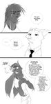  2016 anthro black_and_white canine clothed clothing comic dialogue disney english_text fox inter_schminter lagomorph male mammal max_midnight monochrome nick_wilde police_uniform rabbit spintherella text uniform zootopia 