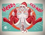  2016 anal anal_masturbation anal_penetration anthro anus areola big_breasts breasts candy candy_cane christmas disney erect_nipples female food holidays improvised_dildo improvised_sex_toy judy_hopps lagomorph llmixll mammal masturbation nipples penetration pussy rabbit solo zootopia 