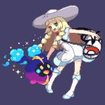  :d bad_id bad_pixiv_id bag bangs bare_arms blonde_hair blue_footwear blunt_bangs braid breasts collared_dress cosmog dress duffel_bag full_body gen_7_pokemon green_eyes handbag hat kneehighs legendary_pokemon lillie_(pokemon) long_hair lowres open_mouth pixel_art poke_ball_theme pokemon pokemon_(creature) pokemon_(game) pokemon_sm purple_background see-through shirokuro_(oyaji) shoes simple_background sleeveless sleeveless_dress small_breasts smile strap sun_hat sundress tongue twin_braids white_dress white_hat white_legwear 