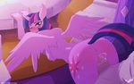  2016 animated anthro anthrofied anus blush breasts butt clip_clop cutie_mark dock duo equine faceless_male feathered_wings feathers female friendship_is_magic hair hi_res horn inside looking_at_viewer male male/female male_penetrating mammal my_little_pony nude one_eye_closed penetration penis purple_eyes pussy sex solo_focus tongue tongue_out twilight_sparkle_(mlp) vaginal vaginal_penetration winged_unicorn wings 
