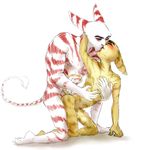  alien anthro blusing invalid_tag kissing lombax male male/male ratchet ratchet_and_clank romantic sex stripes video_games 
