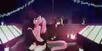  anthro bedding black_fur blanket bow candle canine eyes_closed eyewear feline female fur ghostli glasses hair hug lights male male/female mammal nude outside pink_hair romantic sabertooth_(disambiguation) teil 