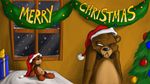  2016 animatronic anthro bear bow_tie christmas five_nights_at_freddy&#039;s freddy_(fnaf) holidays machine mammal plushie robot tonycrynight video_games 