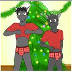  bat building christmas clothing father fuze holidays mammal parent plad son tree underwear 