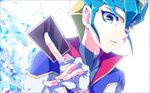  1boy blue_hair card tenjo_kaito yu-gi-oh! yuu-gi-ou_zexal 