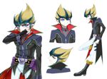  1boy blue_hair tenjo_kaito yu-gi-oh! yuu-gi-ou_zexal 