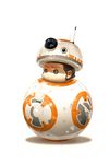  bb-8 bb-8_(cosplay) black_eyes brown_hair chibi cosplay kyoung_hwan_kim rey_(star_wars) shadow solo star_wars star_wars:_the_force_awakens white_background 