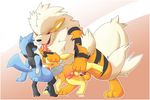  anal arcanine cum eeveelution fellatio jetta_the_jolteon jolteon male male/male maxi_meow nintendo oral penetration pok&eacute;mon riolu sex video_games 