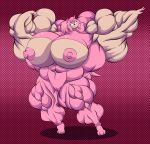  2018 abs amazon amy_rose anthro areola biceps big_breasts breasts digital_media_(artwork) eulipotyphlan female flexing fmg green_eyes growth hedgehog hyper hyper_muscles mammal muscular muscular_female navel nipples nude outlawmonkeyx pecs pink_body pose pussy smile solo sonic_(series) standing thick_thighs video_games 