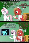  2016 comic deusexequus dialogue duo earth_pony english_text equine eyelashes female feral friendship_is_magic fur hair hat horse inside mammal my_little_pony nurse_redheart_(mlp) open_mouth pony text white_fur x-ray 